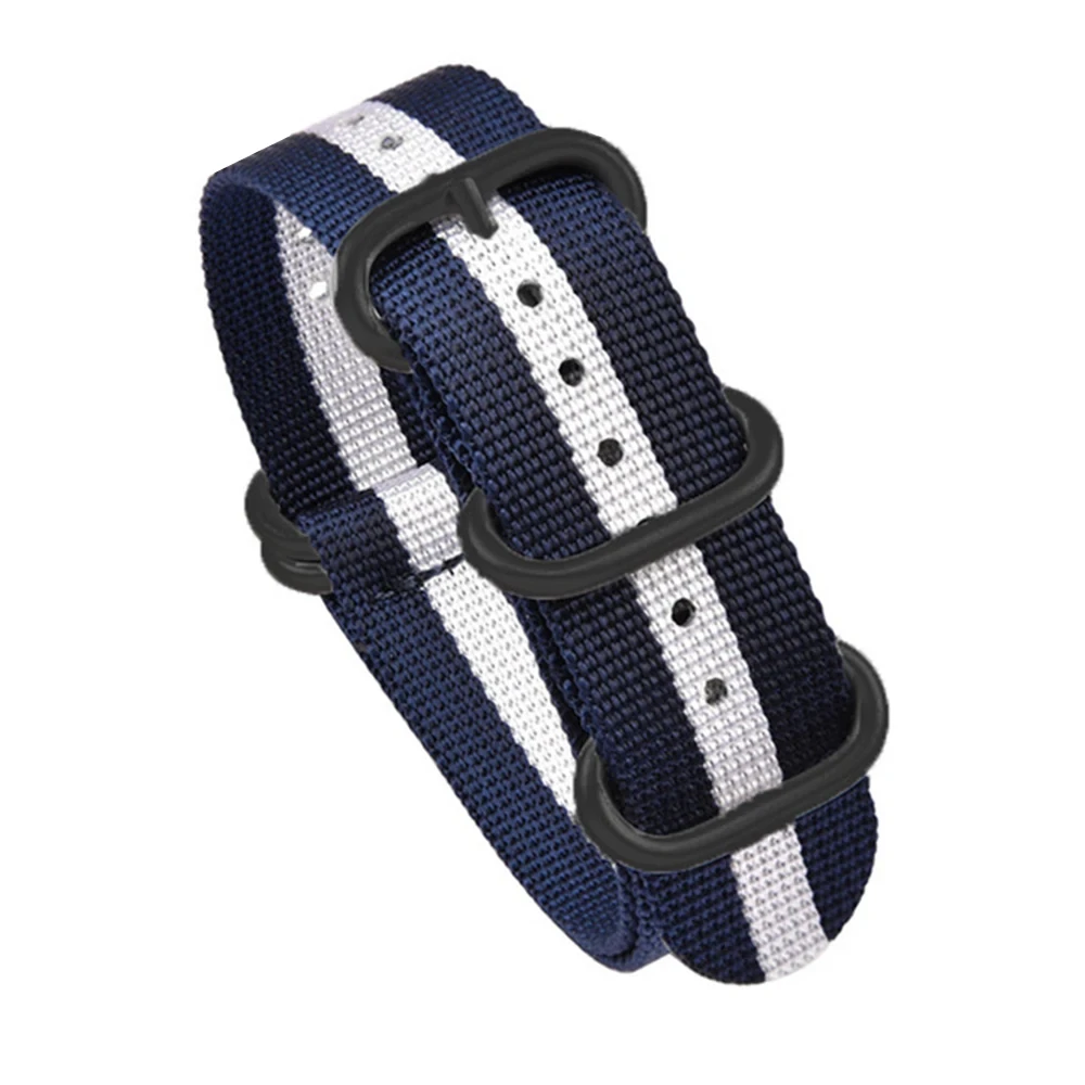Men's Sport Waterproof Nylon Watchband, 20mm/22mm