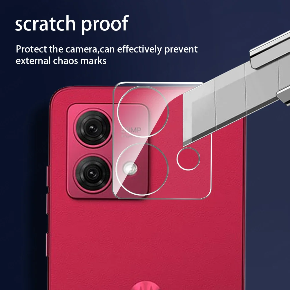 3-Piece 3D Clear Camera Screen Protector & Lens Protective Glass Film