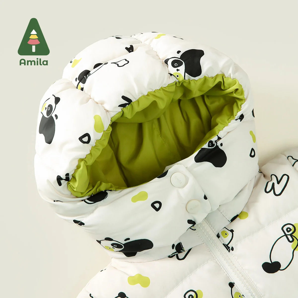 Amila Baby Boy Down Jacket Winter New Multicolour Slight waterproofing antifouling Oil proof Hooded Baby Clothing