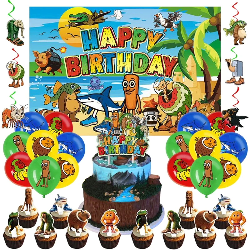 5 Pièces Décorations De Gâteau PU Cupcake Toppers Fournitures De Fête