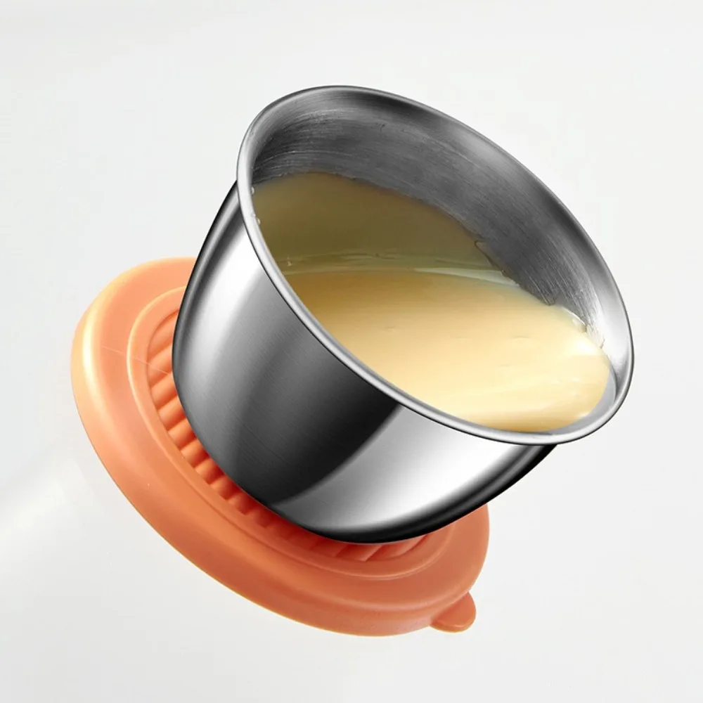 Portable with Small Storage Seasoning Box Leak-proof 304 Stainless Steel Small Storage Box Silicone Cover Condiment Containers 3