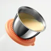 Portable with Small Storage Seasoning Box Leak-proof 304 Stainless Steel Small Storage Box Silicone Cover Condiment Containers 3