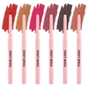 Custom 15colors Non-fading Lipliner Long Lasting Waterproof Easy To Use Nude Brown High Pigmented Lip Liner Lip Makeup Tool Bulk 3