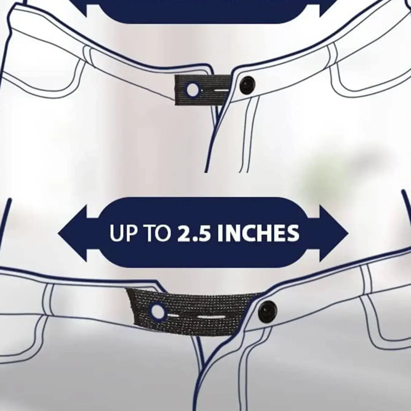1pc-Pant Extender Belt Unisex Waist Band Tight Trousers Jeans Skirts Maternity Button Hooks Garment DIY Sewing Supplies