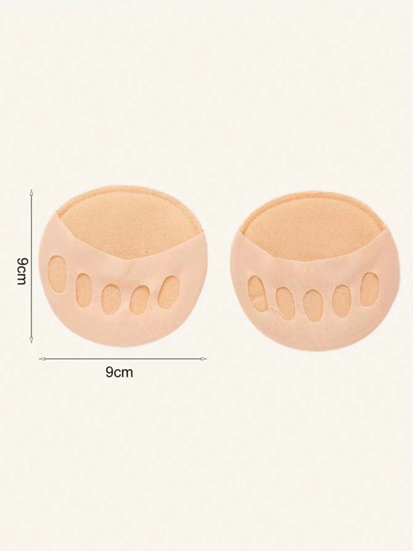 2Pcs Women's High Heel Forefoot Pads-Shock Absorbing Toe Insoles