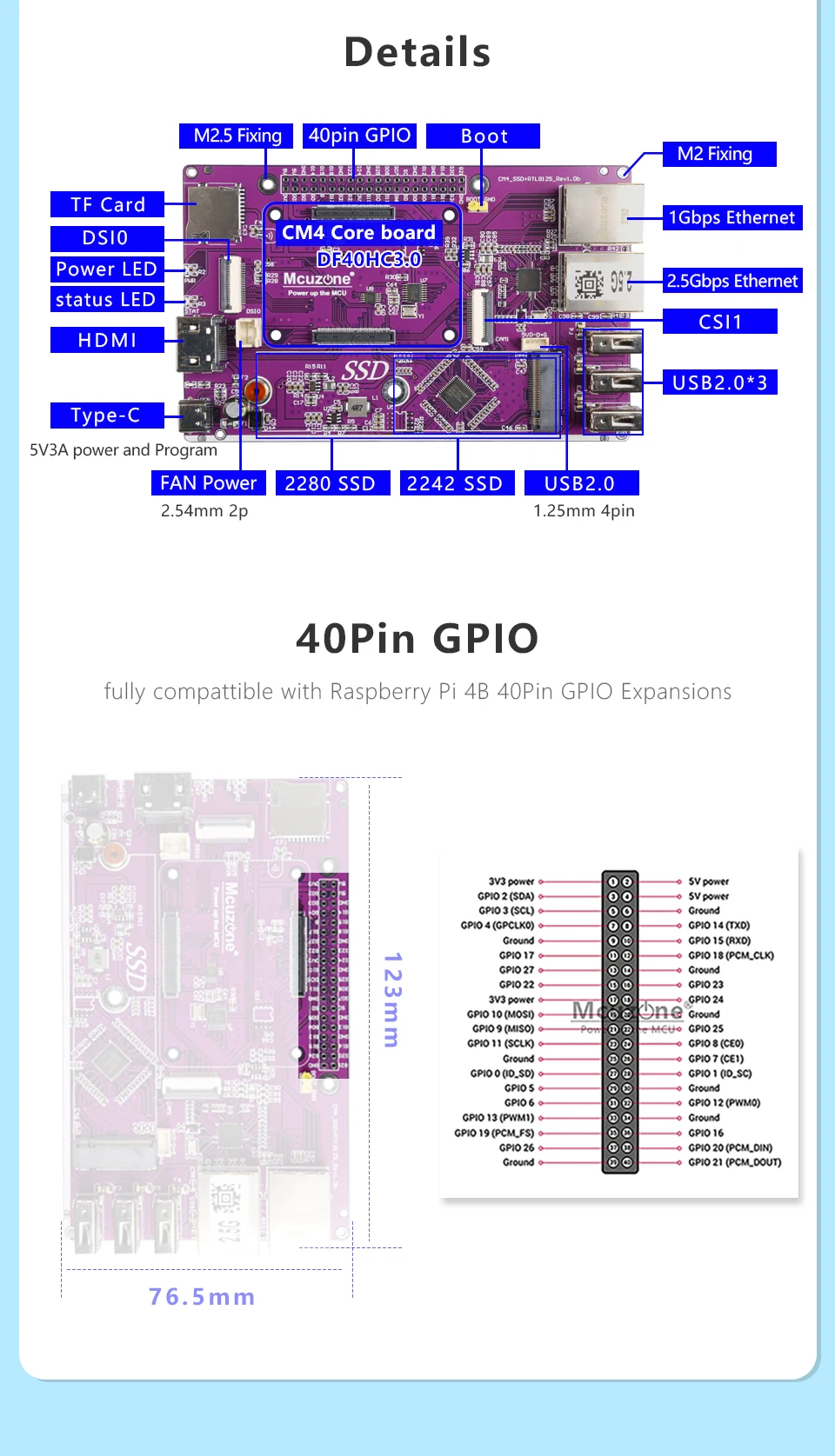 2.5Gbps, 1Gbps, Ethernet Original, PCIE, NVME, SSD M.2