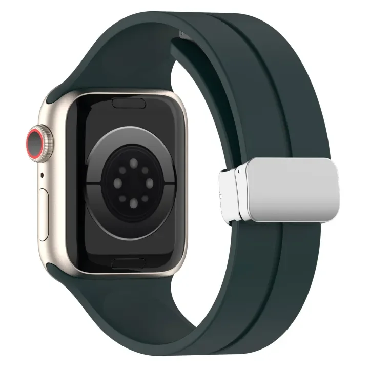 Magnetic Silicone Watch Strap Bracelet