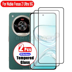 High - Definition, Scratch - Resistant, Wear - Resistant Phone Screen Protector 2 - Piece Set - Tempered Glass Film (Black)