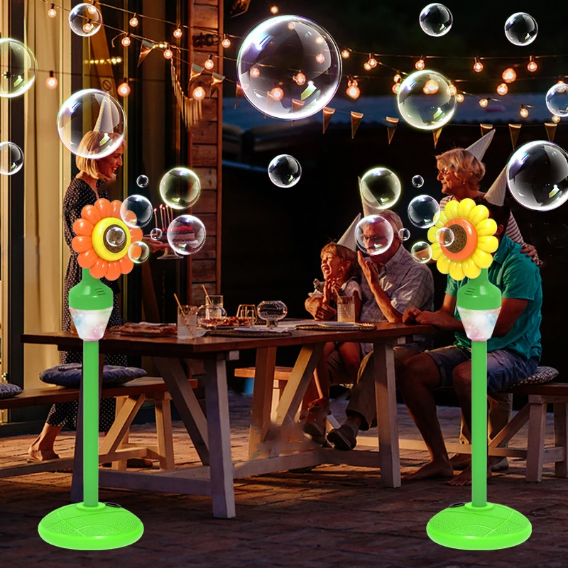 Handheld Light Bubble Gun Elephant Mini Electric Children's Soap Bubble Machine Party Outdoor Toy for Children Kid Boy Girl Gift