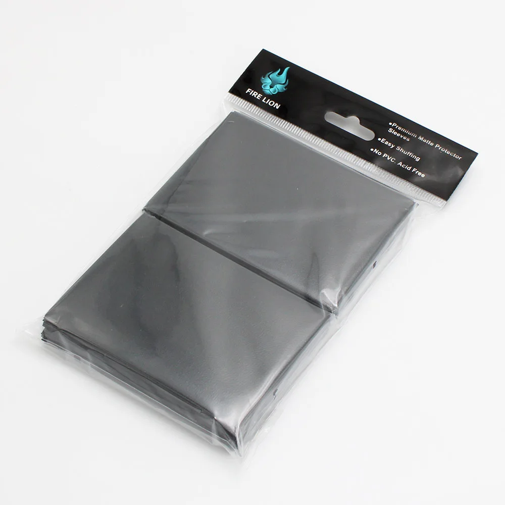 Matte Colorful Card Sleeves - 100 PCS Standard Size Trading Card Protectors