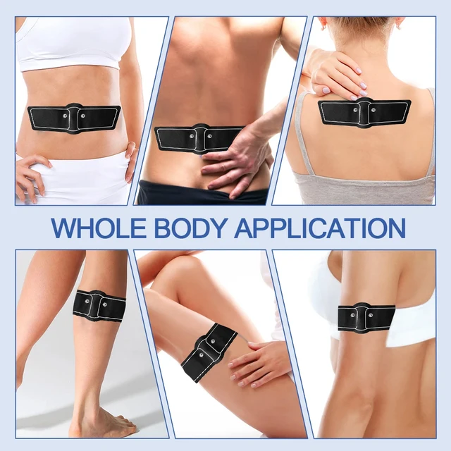 5/10pcs EMS Pulse Electrode Gel Pads for Muscle Stimulator Whole Body Massage Pain Relief Arm Exerciser Replacement Sticker 6