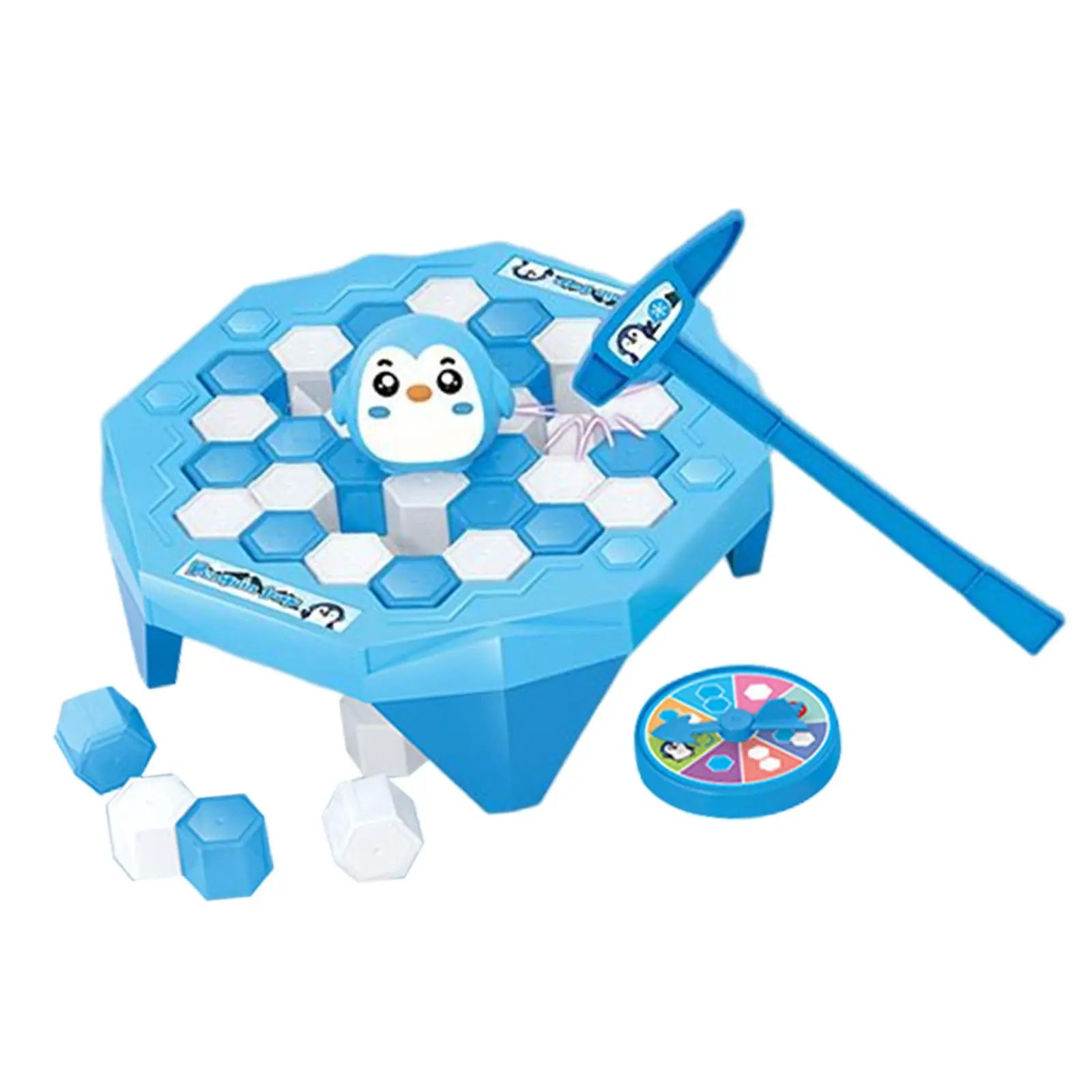 Ice Breaker Board Game Motor Skills Early Learning Puzzle Table Knock Ice Block Breaking Game for Family Game Children Age 3+ 6