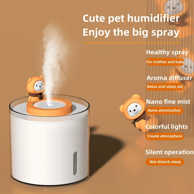 Xiaomi Mijia USB Air Humidifier Electric Aroma Essential Oil Diffuser with LED Light for Kids Room Fragrance Mist Maker Fogger 2