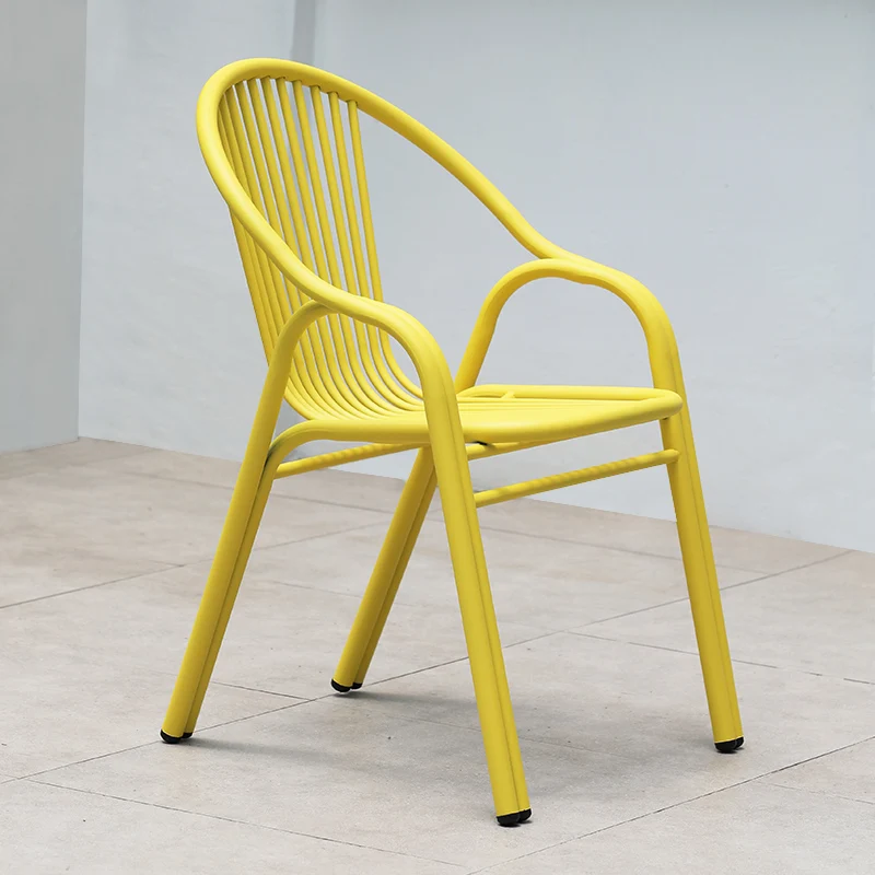 

Long Garden Chair Outdoor Furniture Terrace Patio Chairs Street Storage Shed Living Room Lounge Plastic Dining Stool Backyard