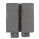 grey double pouch
