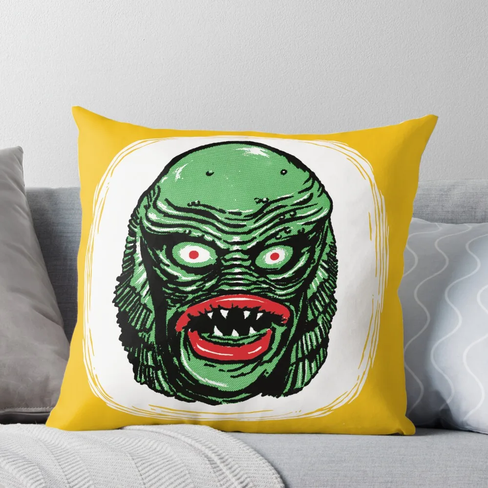 

CREATURE from the BLACK LAGOON Throw Pillow Custom Cushion Photo pillow cover luxury Sofa Cushion