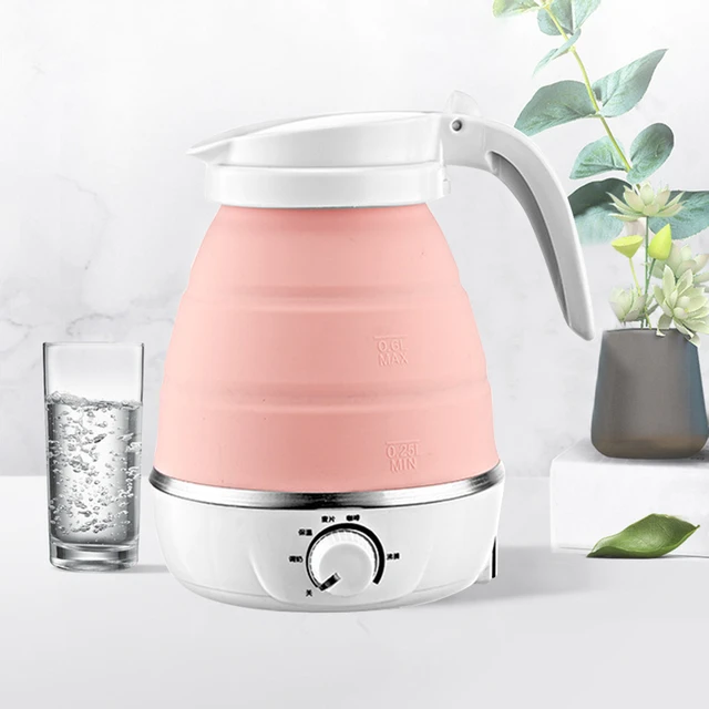 450ML Portable Electric Kettles Tea Coffee Kettle Mini Travel Boil Water  Stewable Keep Warm Appliances Thermo Anti-Scald Bottle - AliExpress