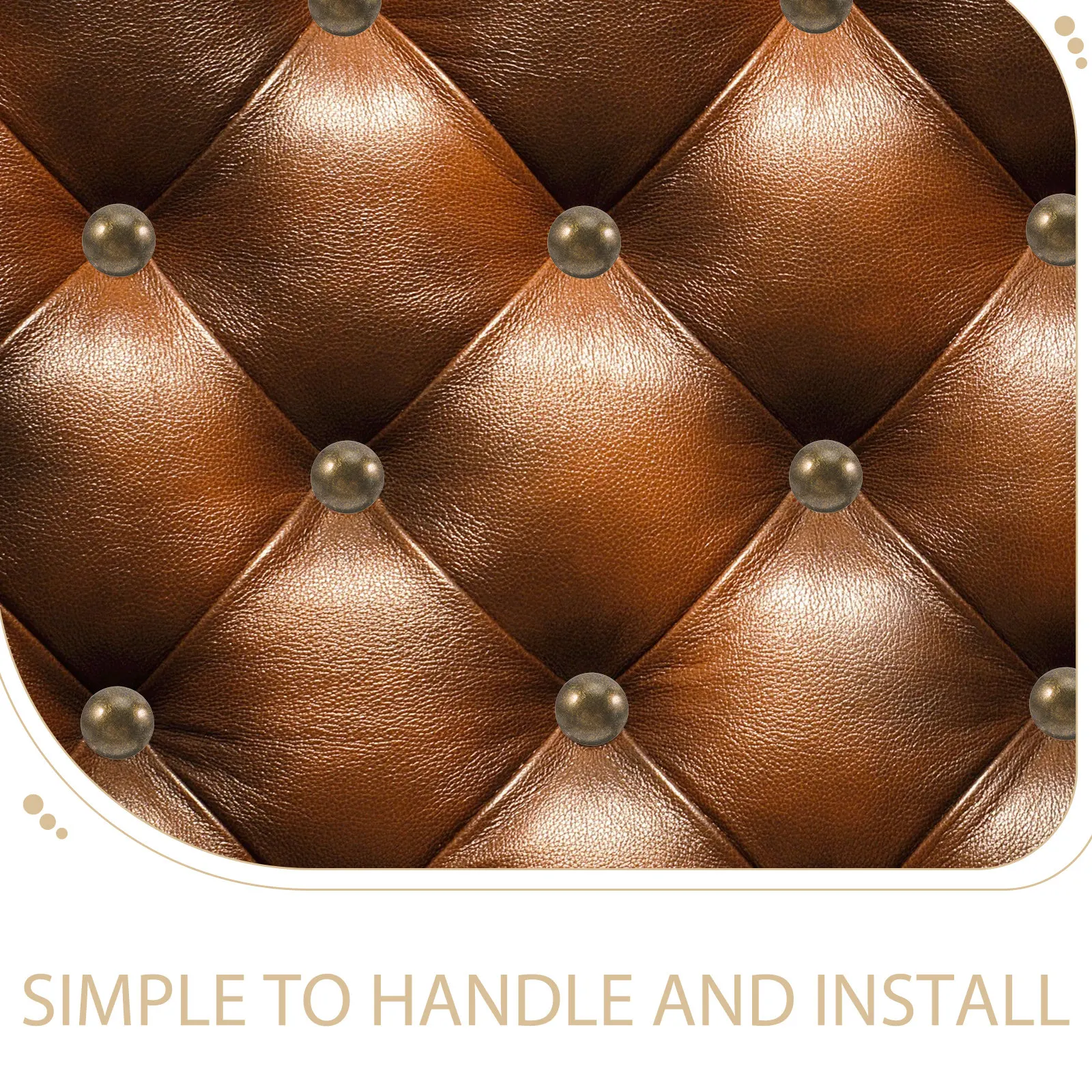 30개 빈티지 철제 장 원형 못, 소파 의자 가구 DIY 홈 데코 레트로 푸시 핀 썸 탭