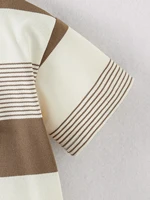 2025 nouveau bébé été Cool respirant tricot col rond T-Shirt + short 2 pièces ensemble tenue pour garçons filles infantile enfant en bas âge vêtements 5