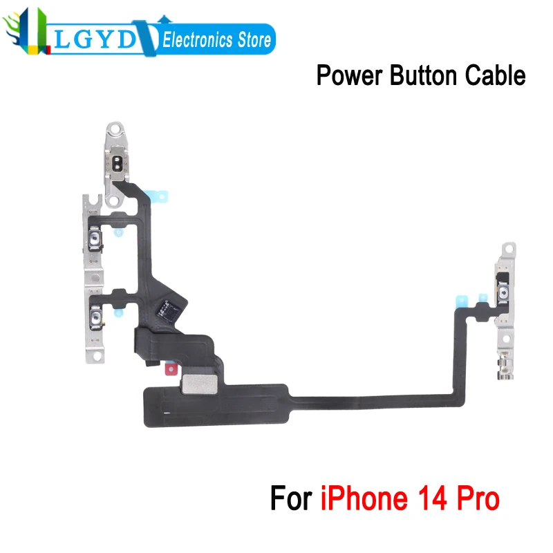 IPhone 14 pro用電源ボタン,フレックスケーブル交換部品
