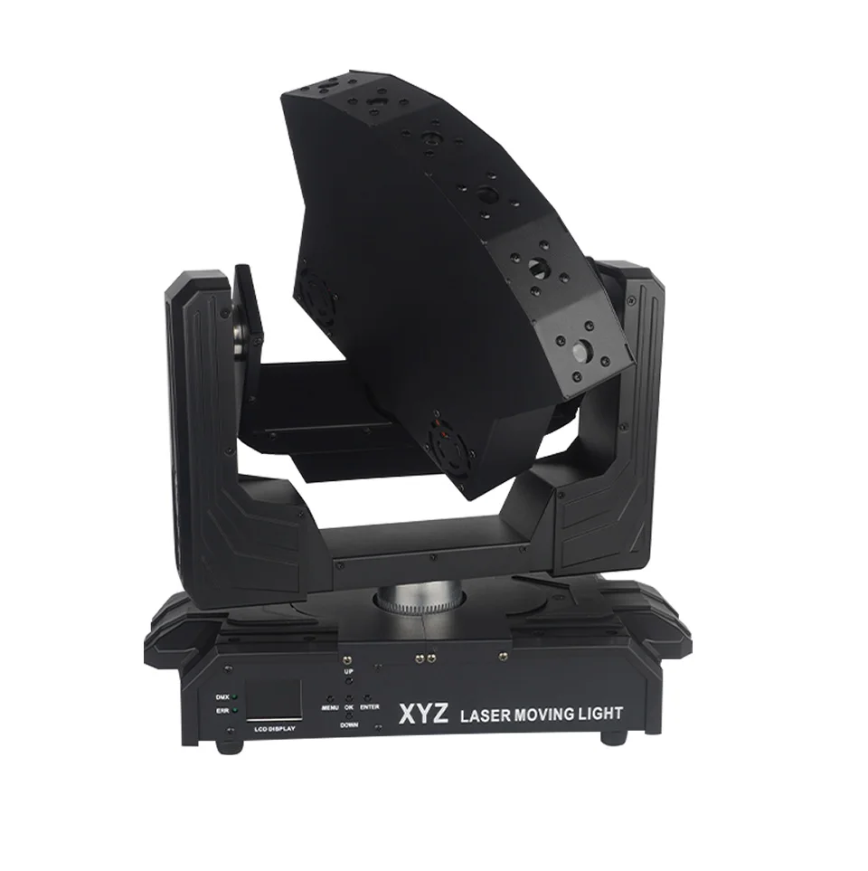 RGB 6 Eyes RGB Stage Laser Moving Head Light Infinite Rotation Bar Laser Light P