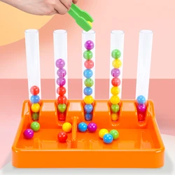Vibrant Rainbow Clip Toy - Interactive Desktop Game for Kids, Enhancing Fine Motor Skills & Hand - Eye Coordination (Rainbow Clip Toy)