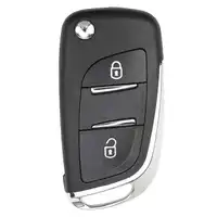 Dahai modificado remoto escudo da chave DO carro Caso da aleta Para Peugeot 207 307 308 407 Para Citroen C2 C4เบอร์ลิน 2