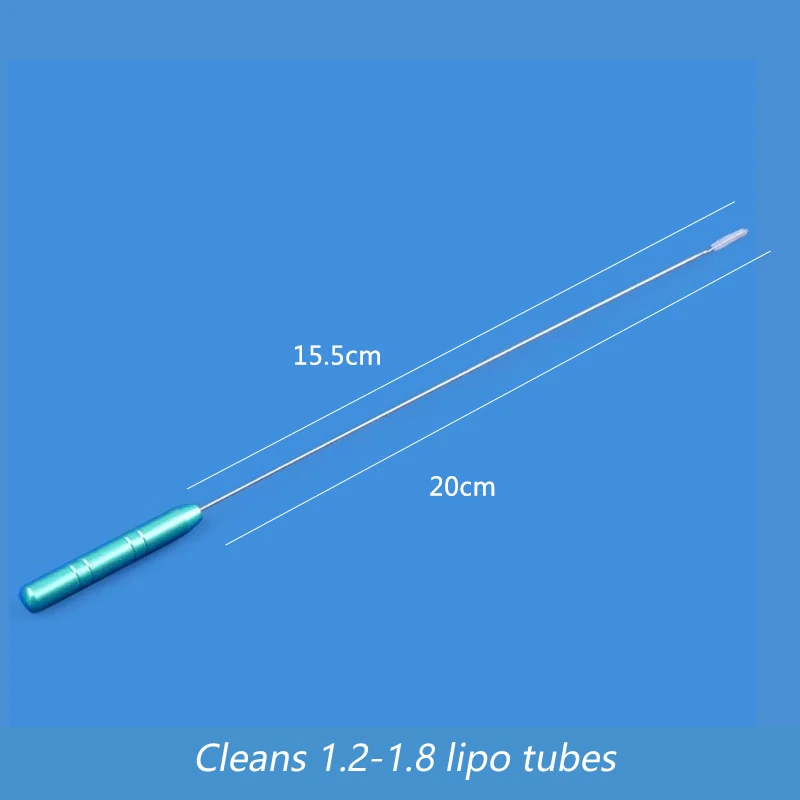 Liposuction Cannula Brush Tube Cleaning Cannula Brush 3pcs/set Cleaning Fat Stem Cell liposuction cannula brush