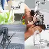 Metal Steel Faucet Extender Aerator Bubbler Nozzle Black 1080° Universal Rotation Water Faucet Sprayer Head for Kitchen Tap 5