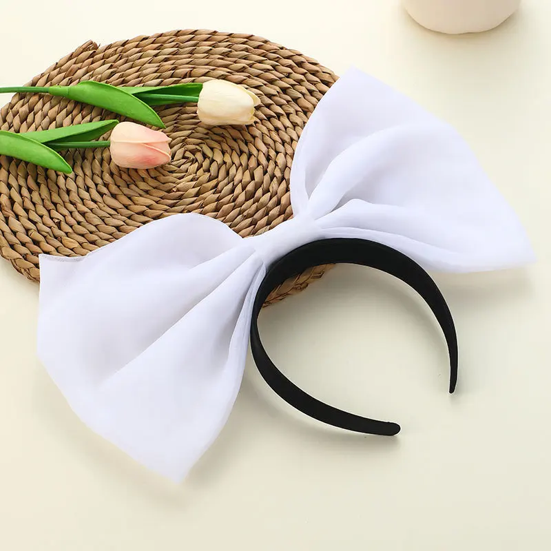 Oversized Super Giant Big Bow Bowknot Hair Headband Hairpin For Women Girls Hair Accessories Party Photo Props