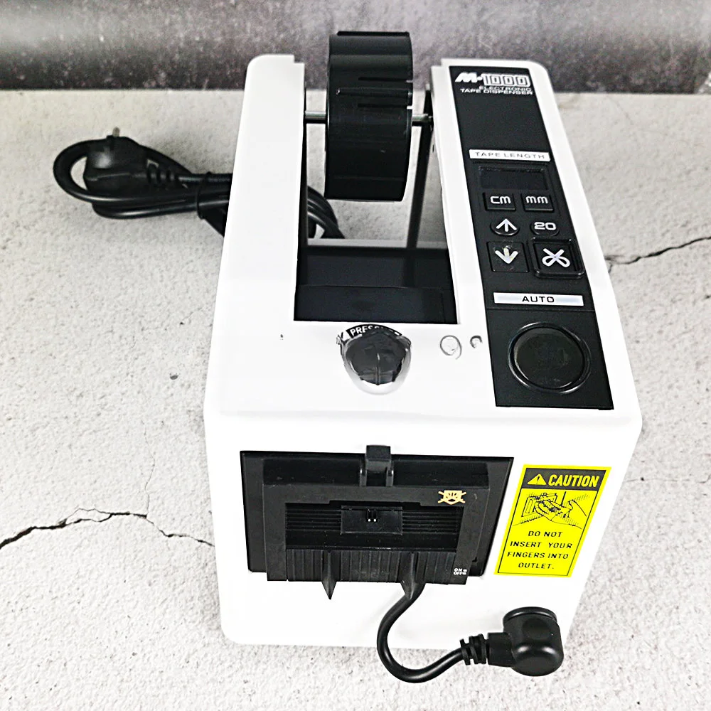 

Belt Cutting Machine Automatic Packing Dispenser M1000 Length 20-999MM M-1000 Tape Cutter Machine Adhesive Width 7-50MM