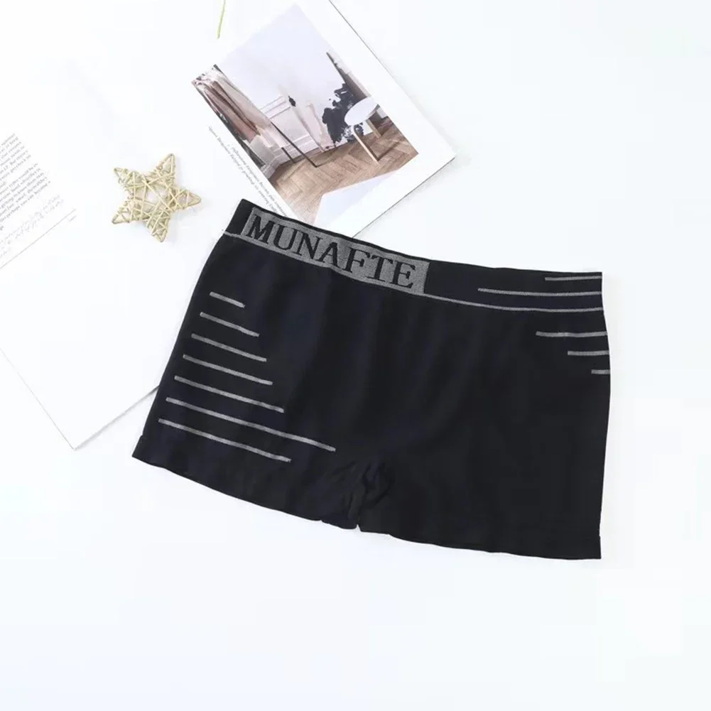 Mens Underwear Comfortable Mens Boxer Briefs With Elastic Middle Waist Soft And Breathable Underpants For All Day Comfort