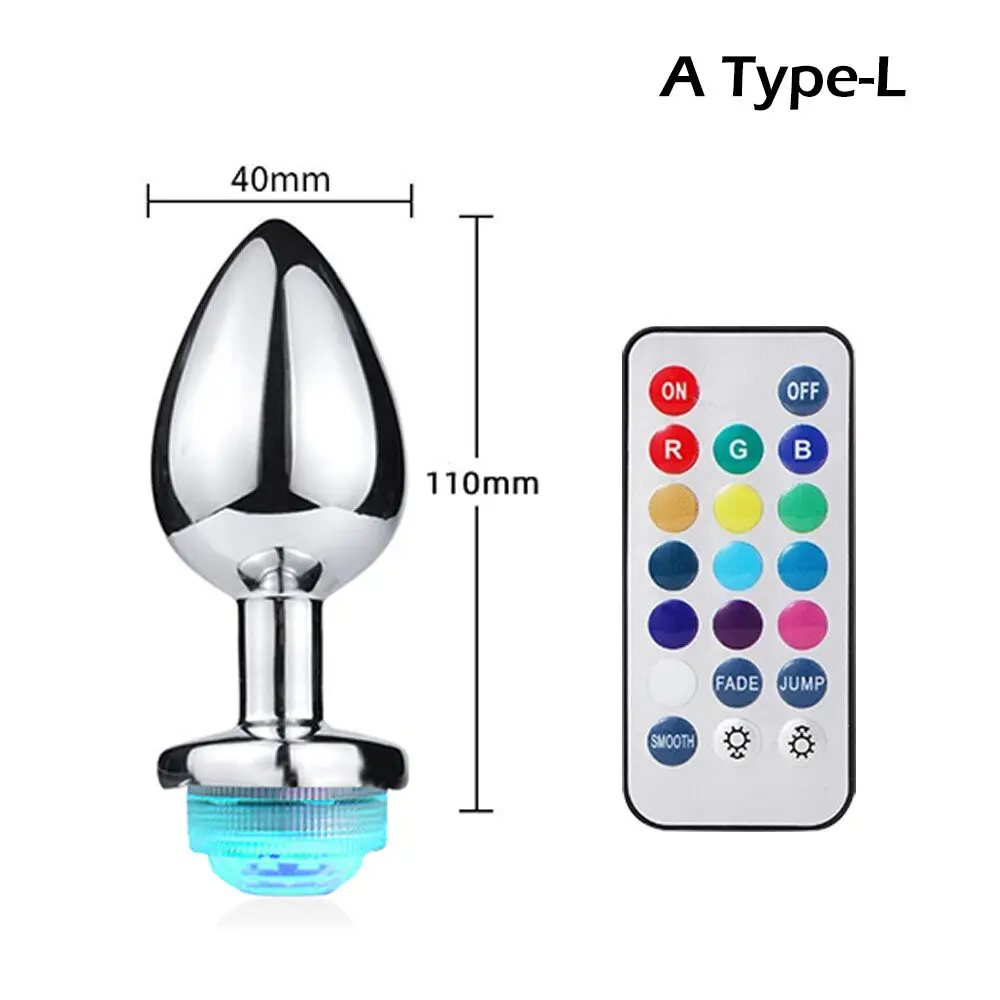 Metal Anal Vibrators App Remote Control Prostate Massager 9 Speed Butt Plug Vibrators Masturbator Anal Sex Toy for Men Woman Gay