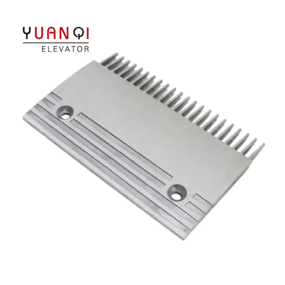 

Hitachi Escalator Spare Parts Sidewalk Aluminum Alloy Comb Plate 21502025A