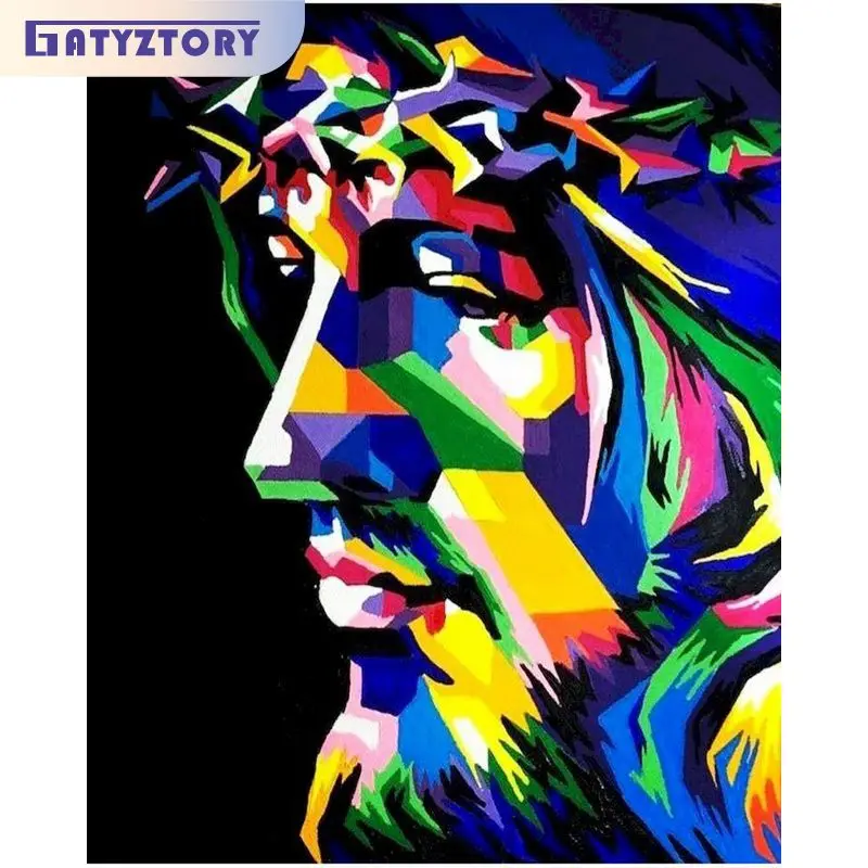 

GATYZTORY Modern Painting By Numbers Diy Crafts Man Coloring By Numbers Painting Numbers Wall Decors Gift For Adult Woman Animal