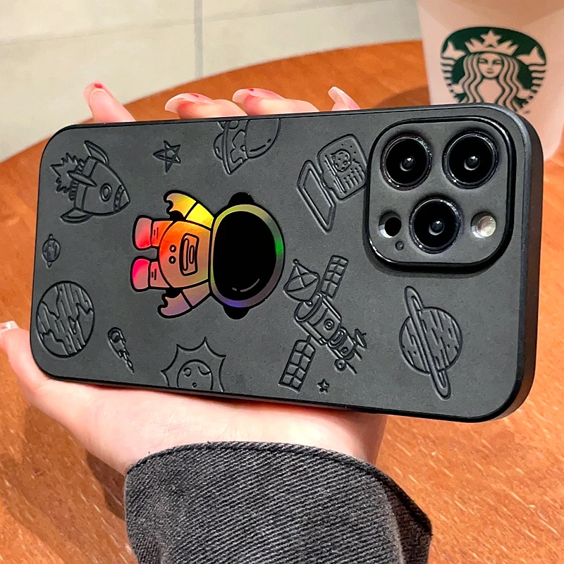 Funda De Silicona Para IPhone 14 Pro, Carcasa De Lujo Con Soporte Y - Foto 3