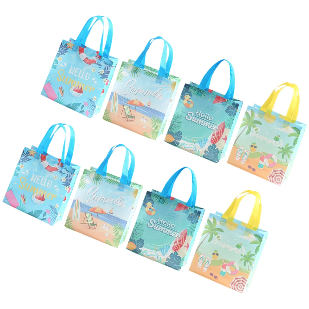 

Nonwovens Gift Bag Beach Shopping Packaging Bags Packing Hawaiian Present Luau Party Supplies