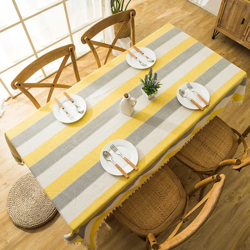 

Tablecloth Tassel Rectangular Table Cloth Wedding Decor Table Cover Table Map Towel Christmas Tablecloth for Table