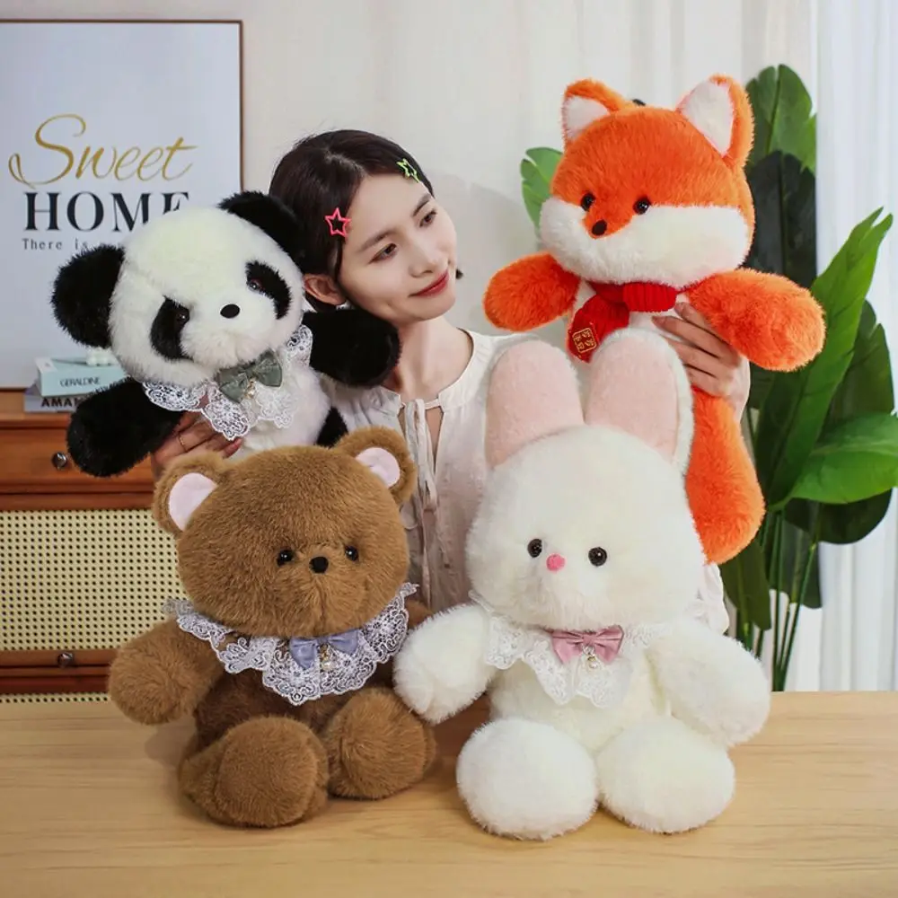 Pillow Toys Running Animals Running Bear Toys Elephant Soft Pillow Animals Cartoon Cat Sheep Dog Rabbit Stuffed Home Decor