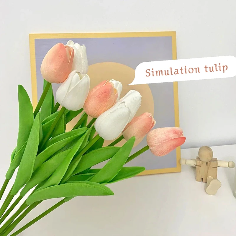Growhabity – Uv Resistant Lifelike Artificial Tulips Flowers