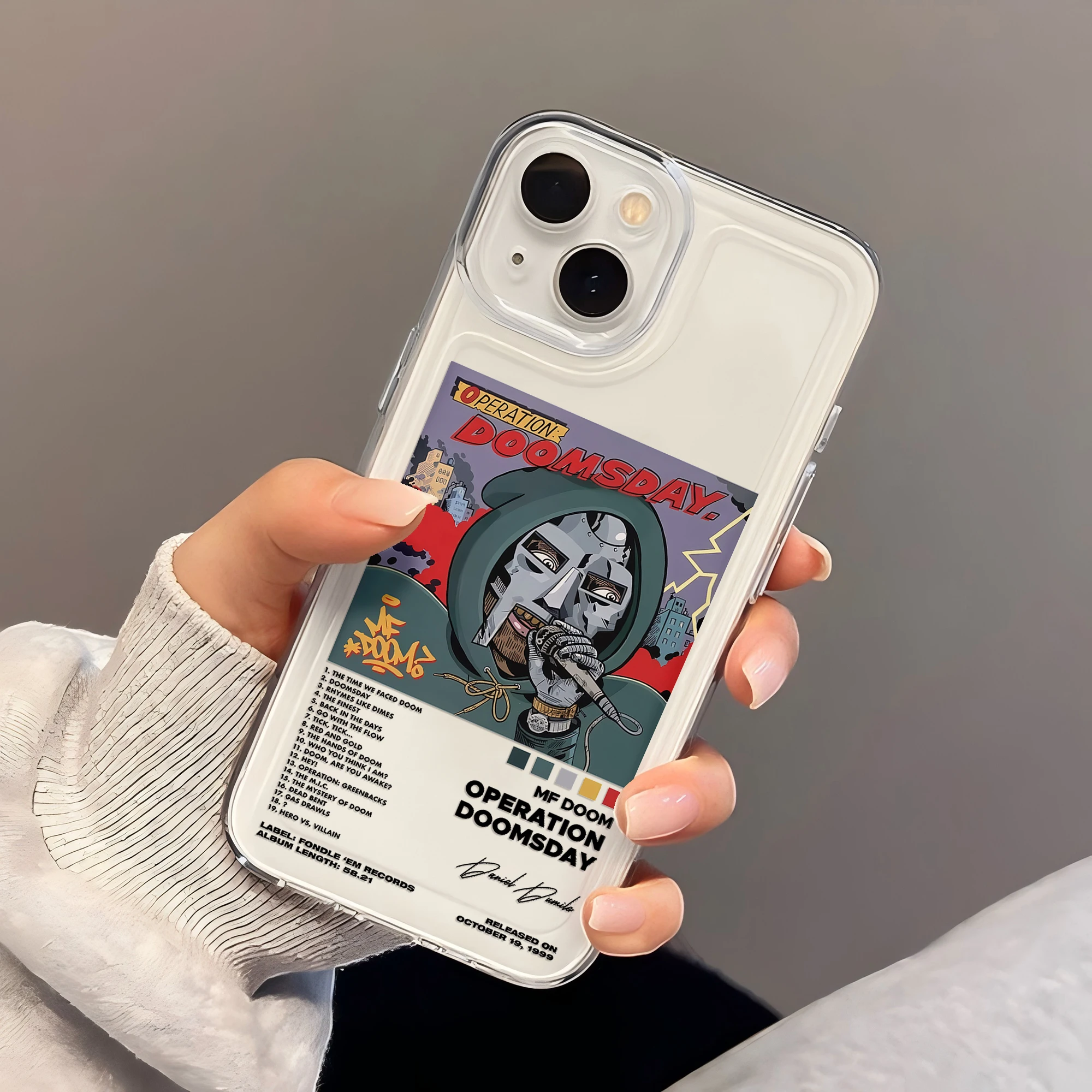 Fashionable MF DOOM Artistic Phone Case Cover