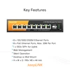 KeepLink 9-Port Multi-Gigabit Managed Switch with 8-2.5Gbps PoE and 1-10Gb SFP+ Uplink