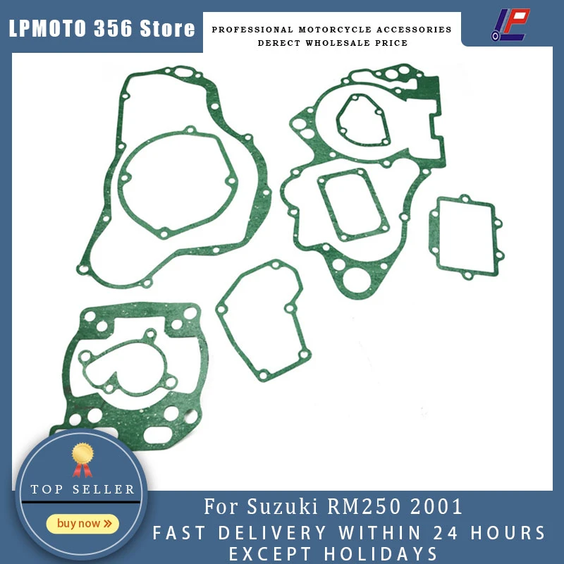 Motorcycle Engine Gaskets Include Crankcase Covers Cylinder Gasket Kit