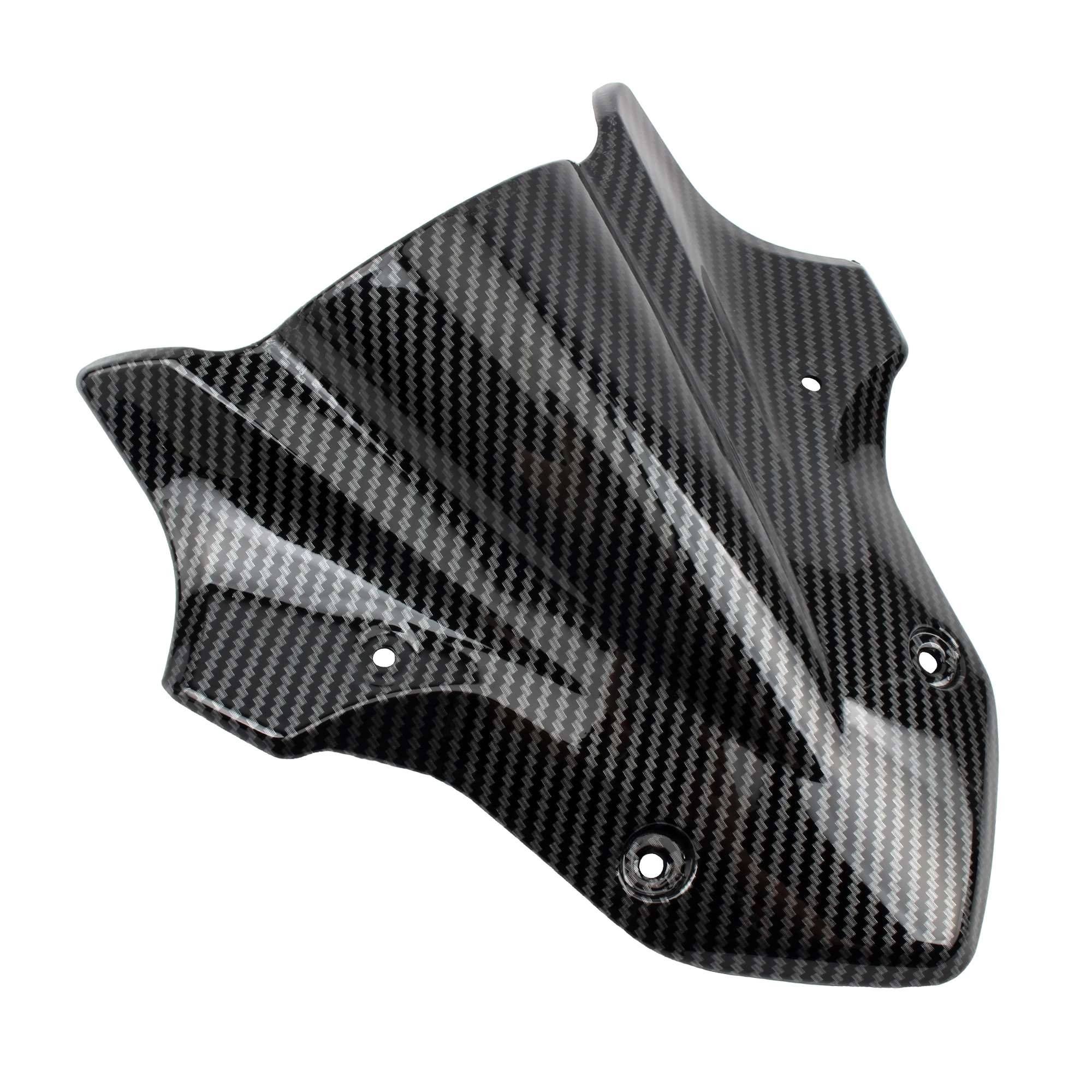 Motorcycle Front Spoiler Fairing Windscreen Windshield Wind Deflector for Kawasaki Z900 Black