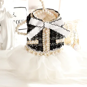 Fur Patchwork Princess Dress 1