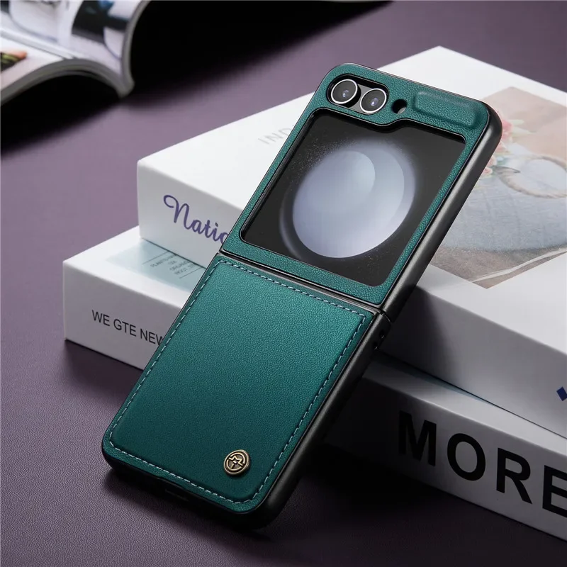 Luxury Magnetic Wallet PU Leather Case with Shockproof Card Holder Pocket Cover