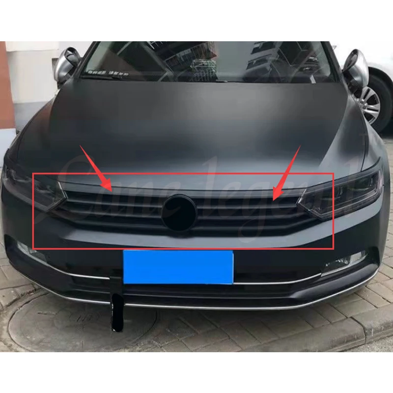 For Volkswagen VW Passat B8 2016 2017 2018 sedan/Alltrack/Variant FRONT  GRILL bumper grille ABS black Grill grill - AliExpress