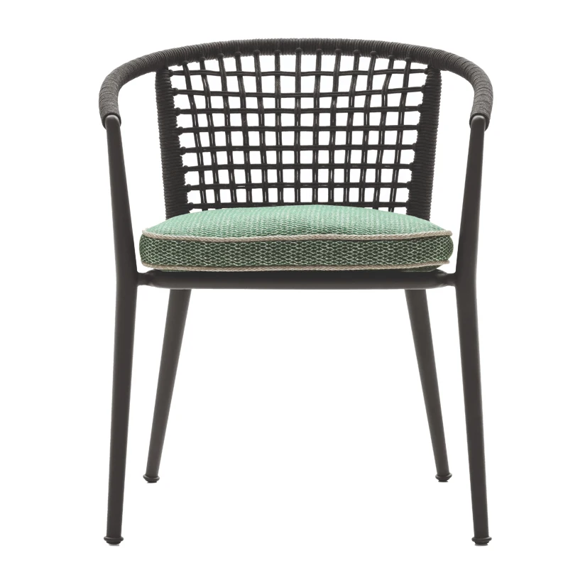 

Nordic outdoor table, chair, courtyard waterproof rattan woven leisure balcony furniture combination