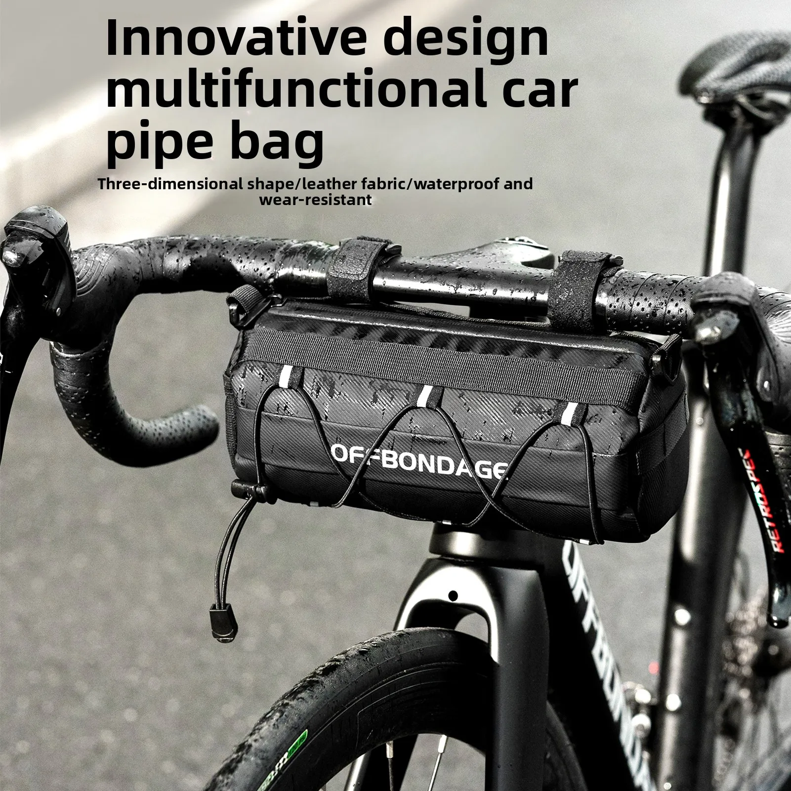 Borsa da manubrio per bicicletta MTB impermeabile