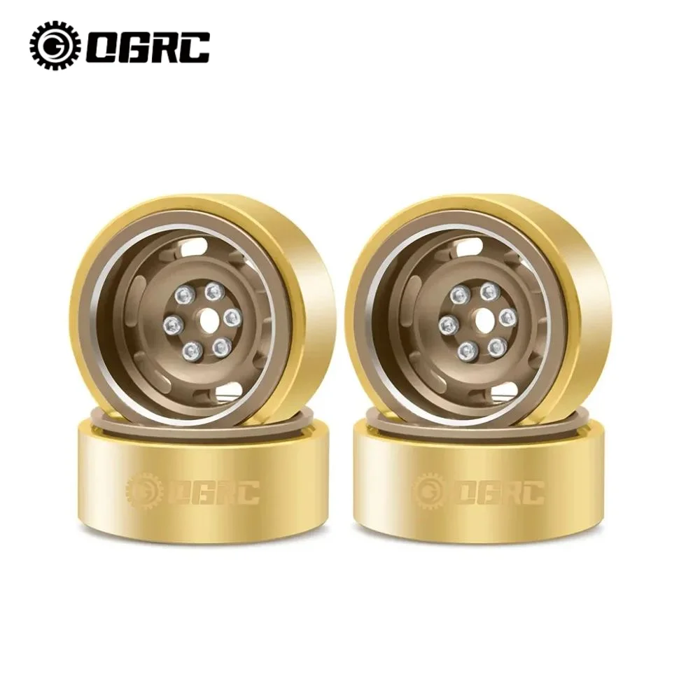 

OGRC 1.0 Beadlock Wheels 3mm Deep Dish Heavy Crawler Wheel Rims for TRX4M SCX24 Axial AX24 FMS FCX24 1/18 1/24 RC Upgrade Parts